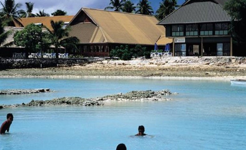 Ambo Island / Ambo Lagoon Club, South Tarawa, Gilbert Islands, Kiribati